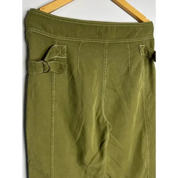 Anthropologie Jackson Tapered Utility pants size 6 Olive green - Picture 6 of 12